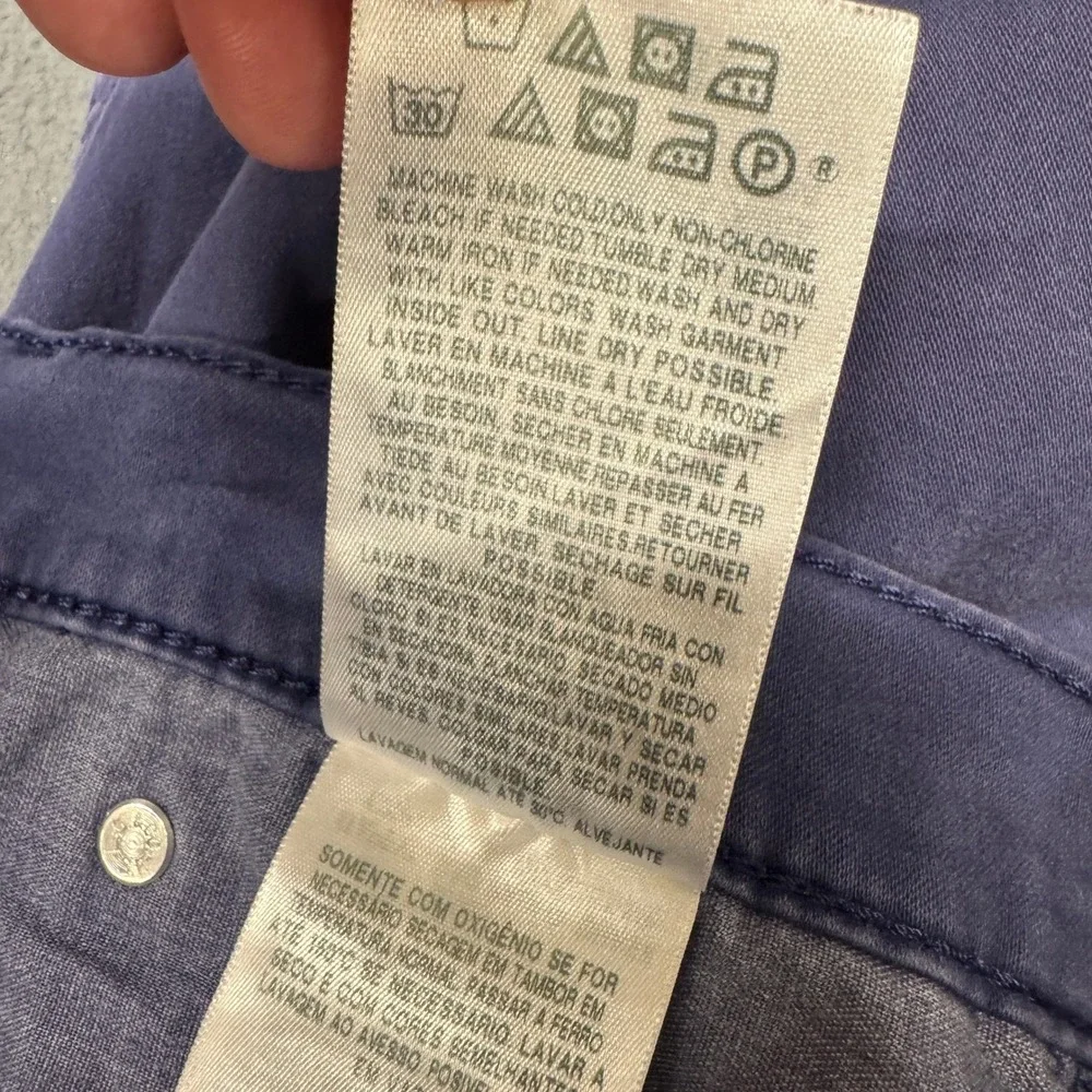 Levi's 511 Pants Mens 34x32 (34x31 ACTUAL) Slim Fit Purpleish Blue Chino Vintage